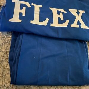 Two piece jogger shorty print affirmations #flex